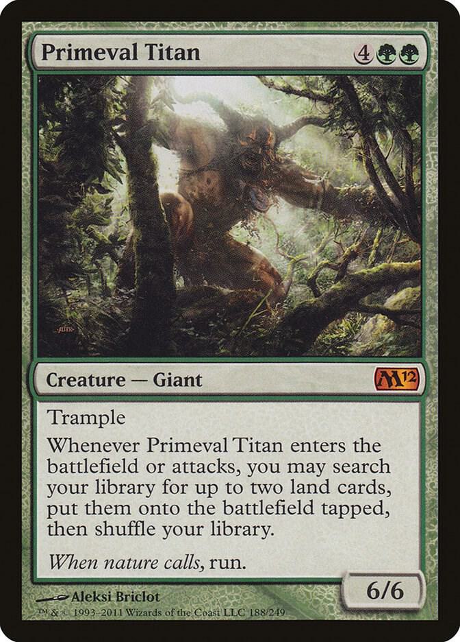 CardboardCrack - Primeval Titan - Magic 2012 (M12)