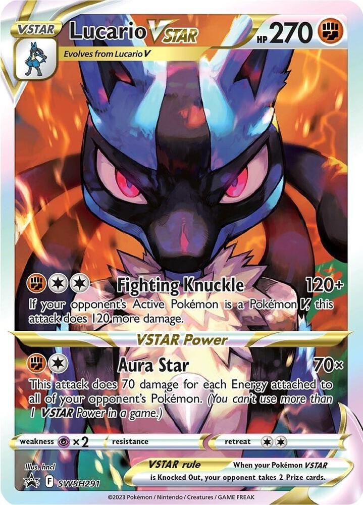 CardboardCrack - Lucario VSTAR - SWSH291 - SWSH: Sword & Shield Promo Cards (SWSD)