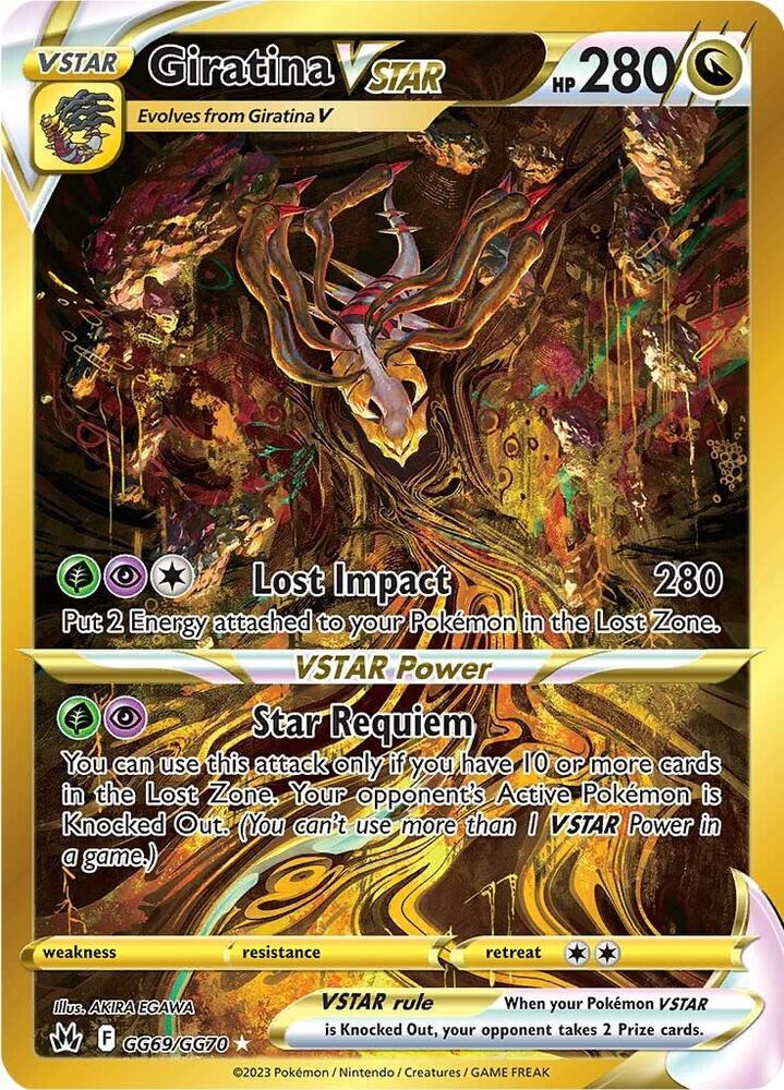 CardboardCrack - Giratina VSTAR (Secret) - Crown Zenith: Galarian Gallery (CRZ:GG)