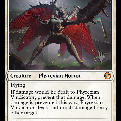 CardboardCrack - Phyrexian Vindicator - Promo Pack: Phyrexia: All Will Be One (PPONE) - FOIL