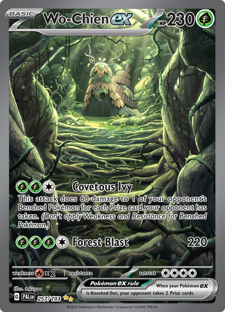 CardboardCrack - Wo-Chien ex - 257/193 - SV02: Paldea Evolved (PAL)