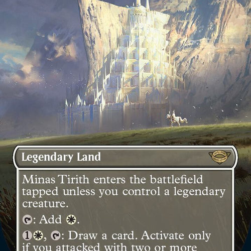 CardboardCrack - Minas Tirith (0341) (Borderless) - Universes Beyond: The Lord of the Rings: Tales of Middle-earth (LTR)