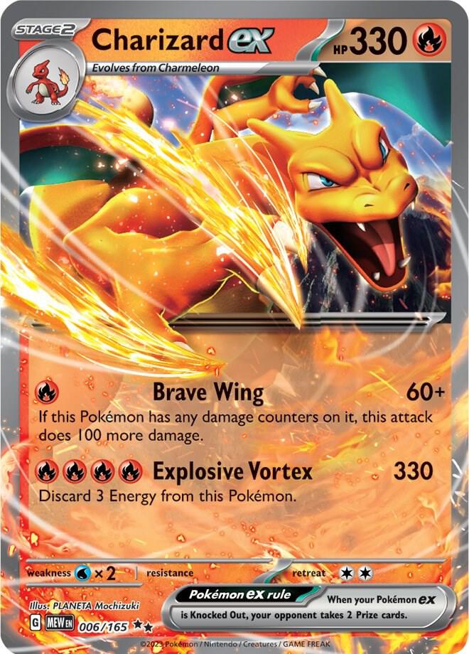 CardboardCrack - Charizard ex - 006/165 - SV: Scarlet & Violet 151 (MEW)