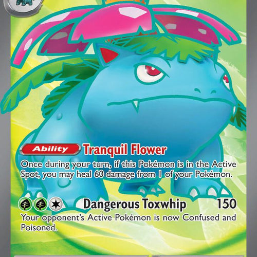 CardboardCrack - Venusaur ex - 182/165 - SV: Scarlet & Violet 151 (MEW)