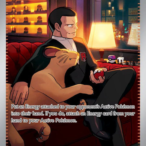 CardboardCrack - Giovanni's Charisma - 204/165 - SV: Scarlet & Violet 151 (MEW)