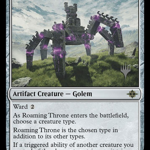 CardboardCrack - Roaming Throne - Promo Pack: The Lost Caverns of Ixalan (PPLCI) - FOIL