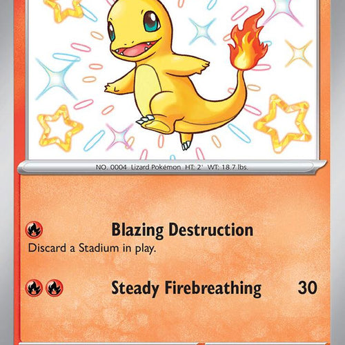CardboardCrack - Charmander - 109/091 - SV: Paldean Fates (PAF)