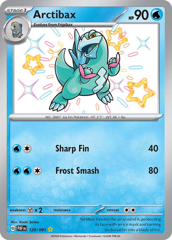 CardboardCrack - Arctibax - SV: Paldean Fates (PAF)