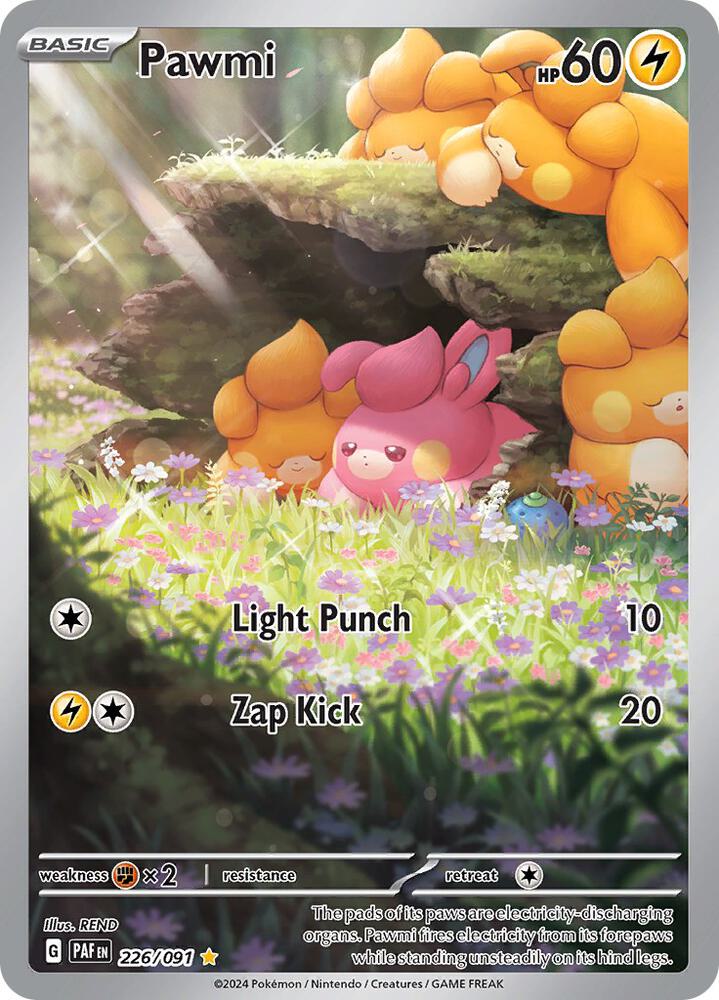 CardboardCrack - Pawmi - 226/091 - SV: Paldean Fates (PAF)