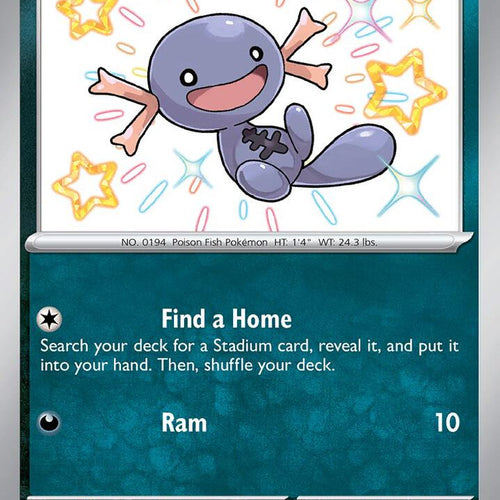 CardboardCrack - Paldean Wooper - 180/091 - SV: Paldean Fates (PAF)