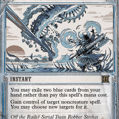 CardboardCrack - Commandeer - Outlaws of Thunder Junction: Breaking News (OTP) - FOIL