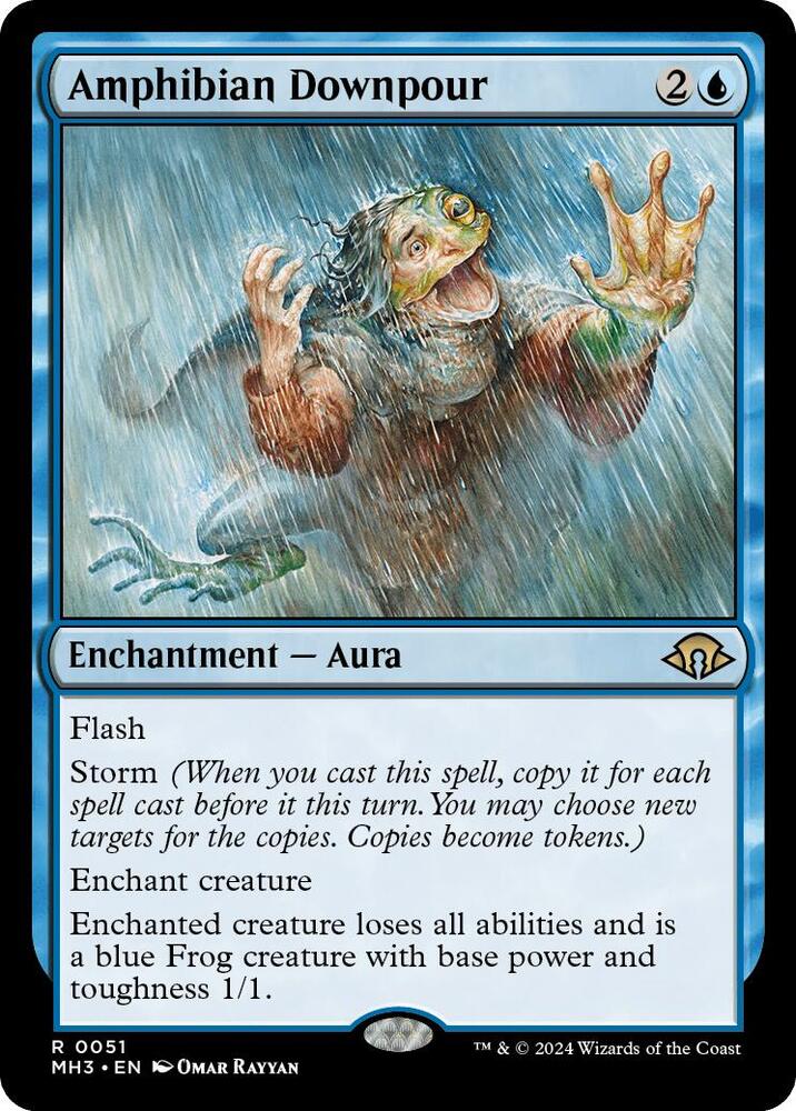 CardboardCrack - Amphibian Downpour - Modern Horizons 3 (MH3)
