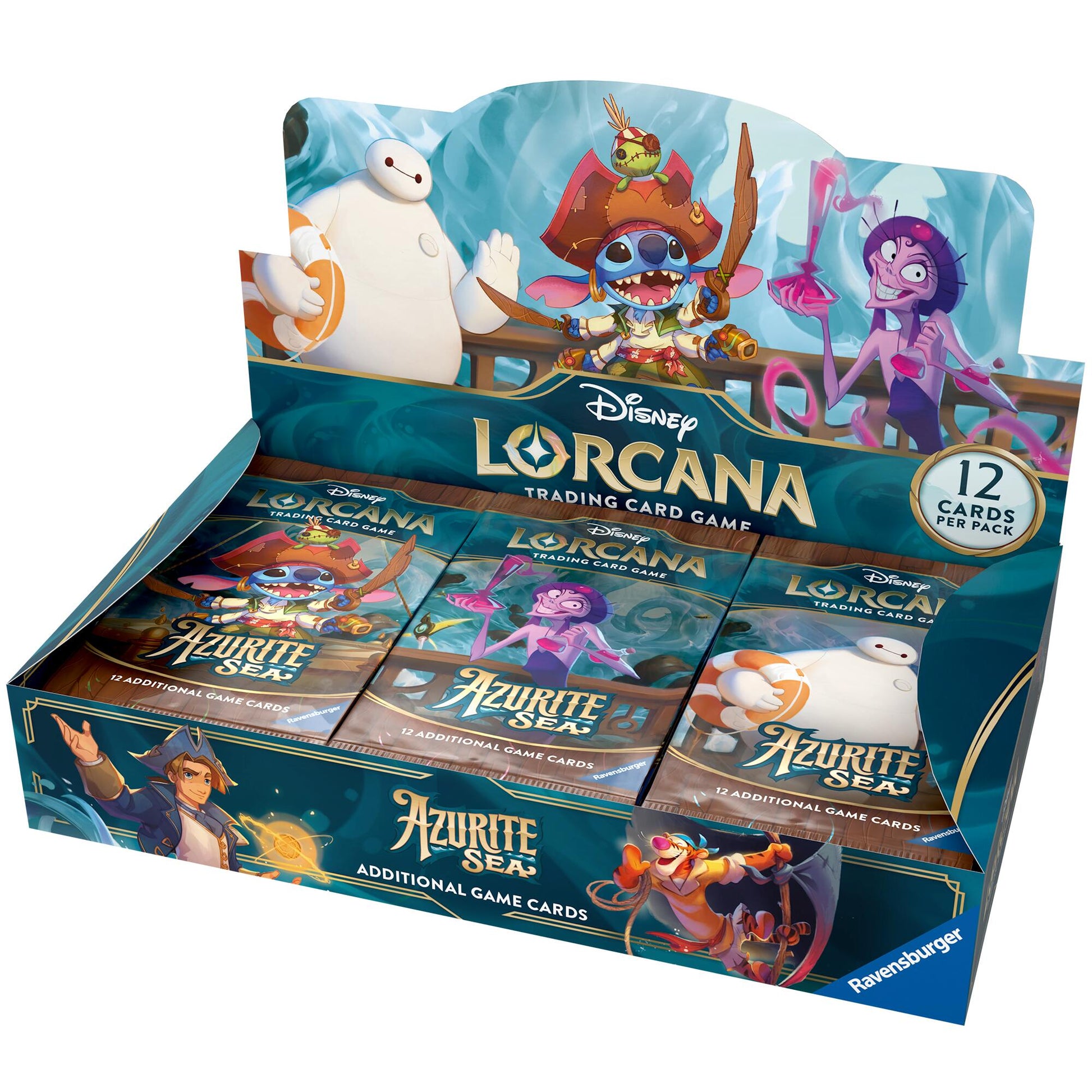 CardboardCrack - Disney Lorcana Azurite Sea Booster Box