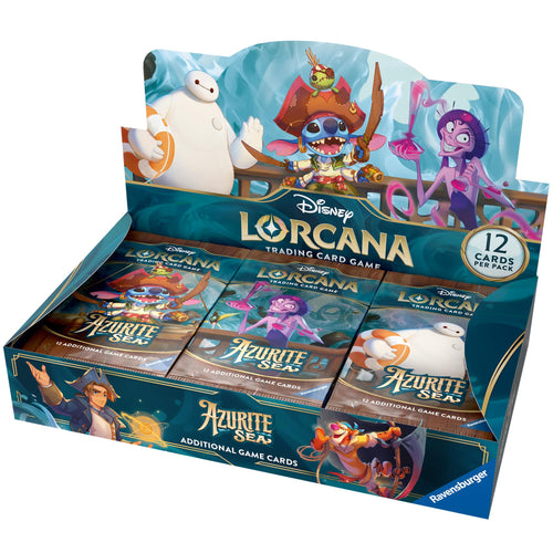 CardboardCrack - Disney Lorcana Azurite Sea Booster Box
