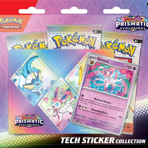 CardboardCrack - Prismatic Evolutions Tech Sticker Collection