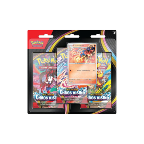 CardboardCrack - Pokémon Chaos Rising 3 Pack Blister