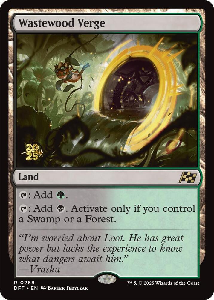 CardboardCrack - Wastewood Verge - Prerelease Cards (PRE) - FOIL