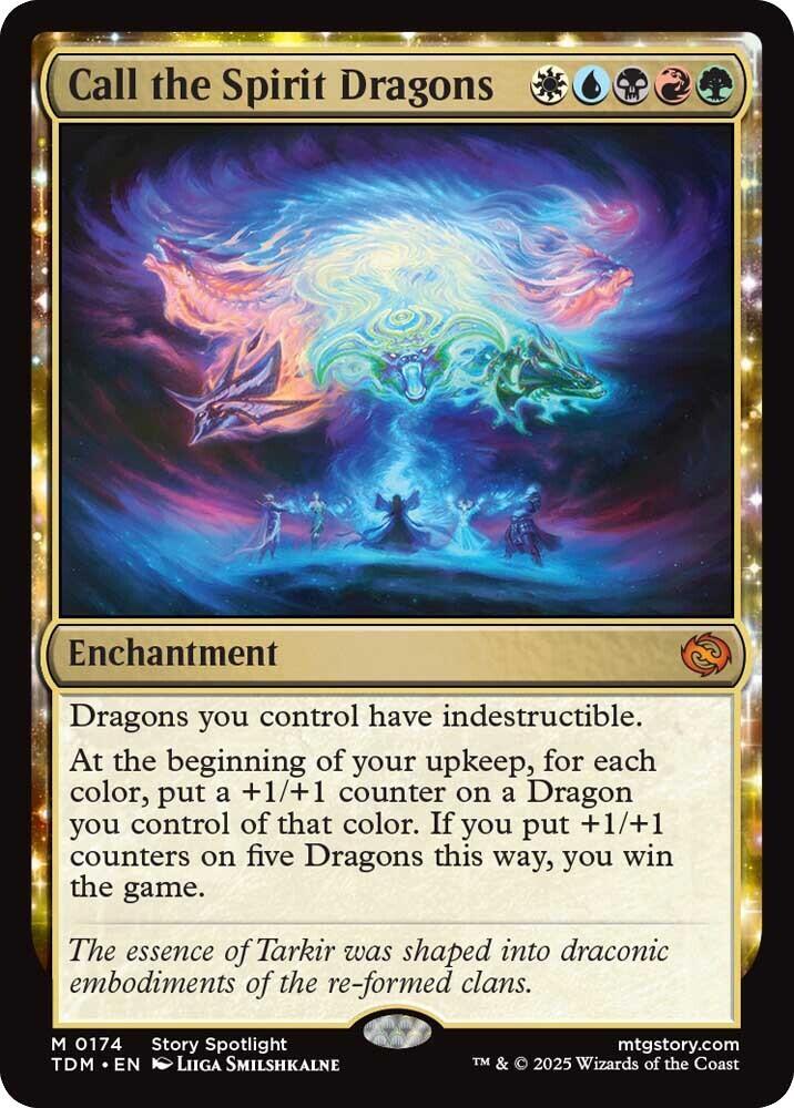 CardboardCrack - Call the Spirit Dragons - Tarkir: Dragonstorm (TDM)