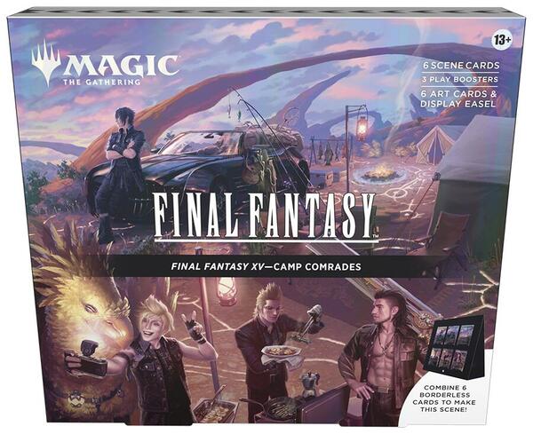 CardboardCrack - FINAL FANTASY - Scene Box (Camp Comrades)