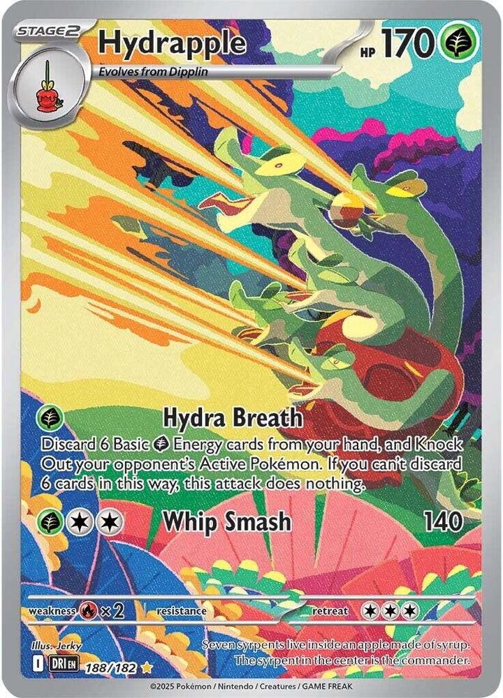 CardboardCrack - Hydrapple - 188/182 - SV10: Destined Rivals (DRI)