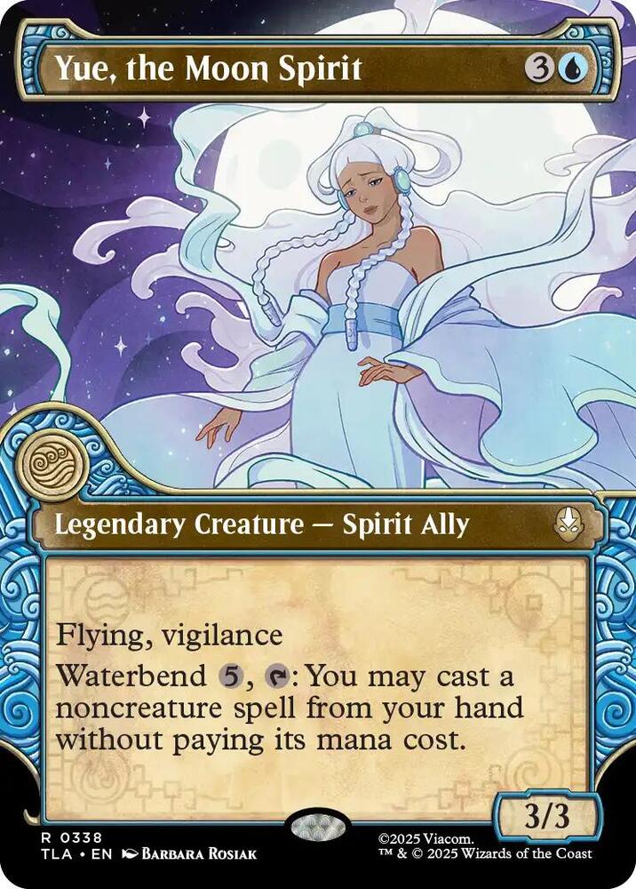 CardboardCrack - Yue, the Moon Spirit (Showcase) - Avatar: The Last Airbender (TLA) - FOIL