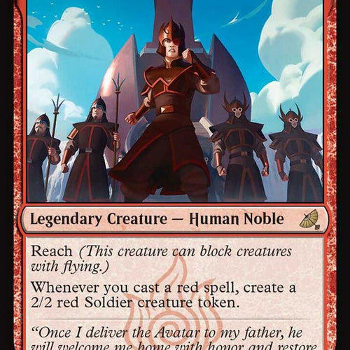 CardboardCrack - Zuko, Avatar Hunter (0246) - Avatar: The Last Airbender: Eternal-Legal (TLE) - FOIL