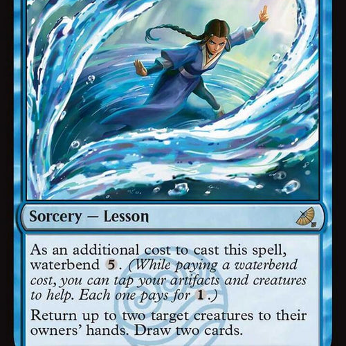 CardboardCrack - Water Whip - Avatar: The Last Airbender: Eternal-Legal (TLE) - FOIL