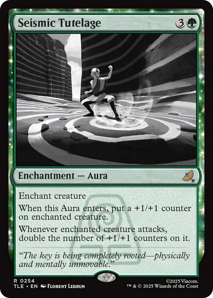 CardboardCrack - Seismic Tutelage - Avatar: The Last Airbender: Eternal-Legal (TLE) - FOIL