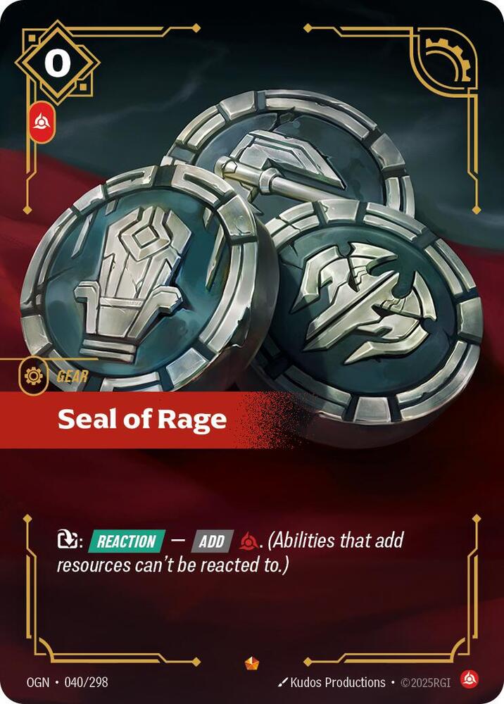CardboardCrack - Seal of Rage - Origins (OGN)