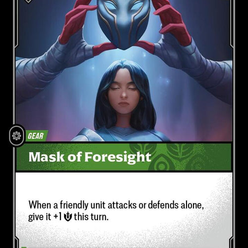 CardboardCrack - Mask of Foresight - Origins (OGN) - FOIL