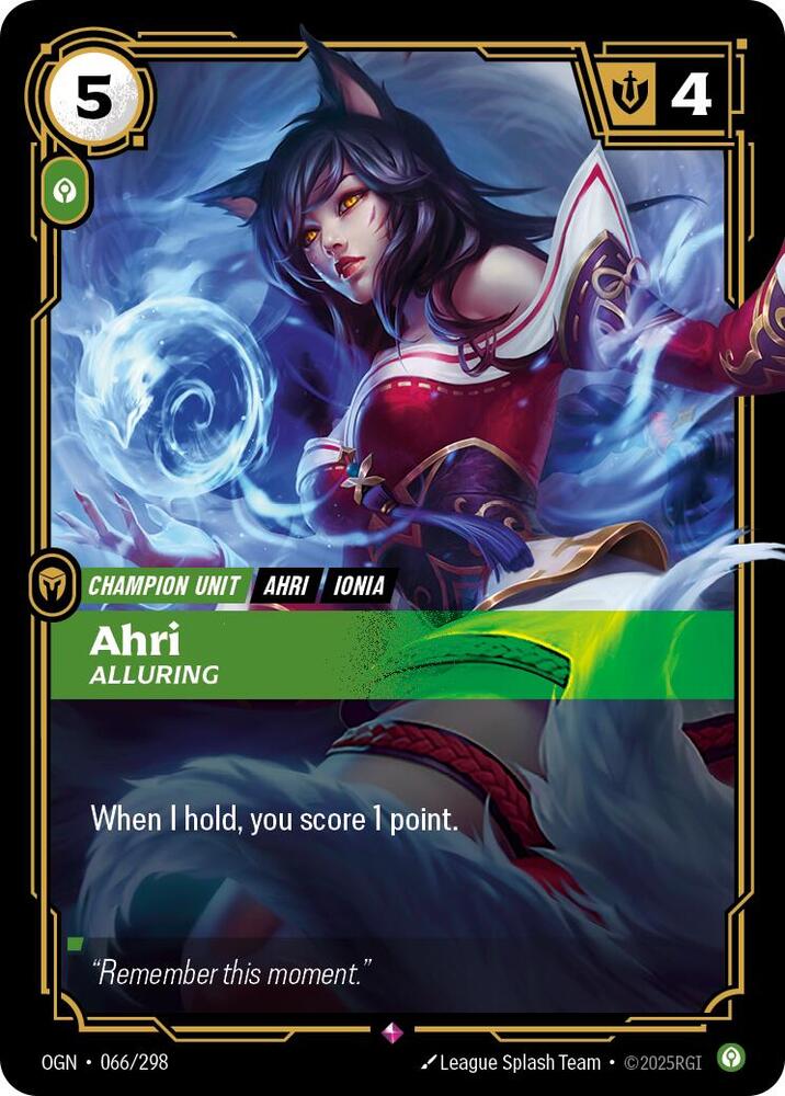 CardboardCrack - Ahri - Alluring - Origins (OGN)
