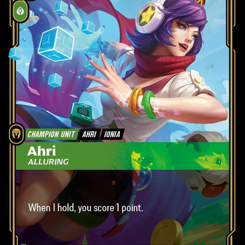 CardboardCrack - Ahri - Alluring (Alternate Art) - Origins (OGN)