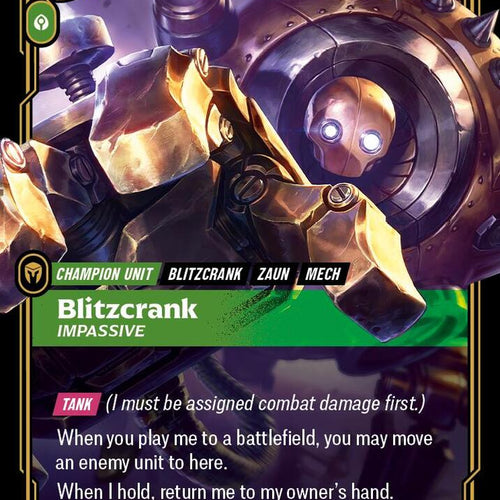 CardboardCrack - Blitzcrank - Impassive - Origins (OGN)
