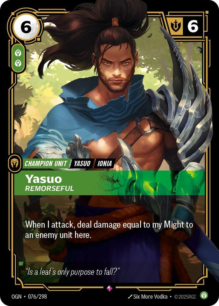 CardboardCrack - Yasuo - Remorseful - Origins (OGN)