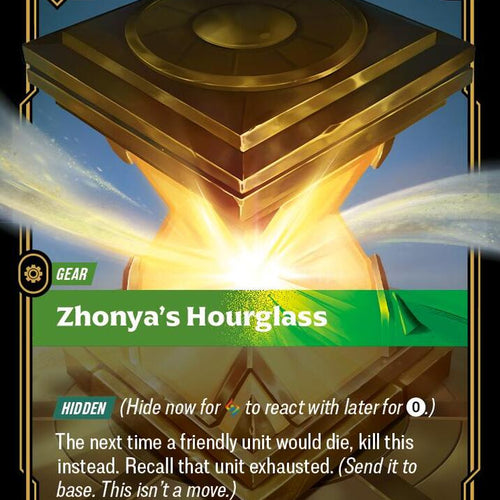 CardboardCrack - Zhonya's Hourglass - Origins (OGN)