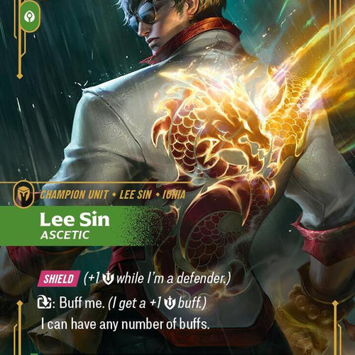 CardboardCrack - Lee Sin - Ascetic (Alternate Art) - Origins (OGN)