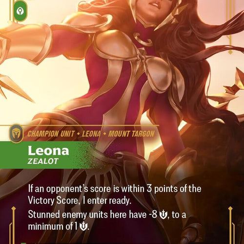 CardboardCrack - Leona - Zealot - Origins (OGN)