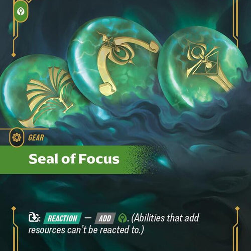 CardboardCrack - Seal of Focus - Origins (OGN)