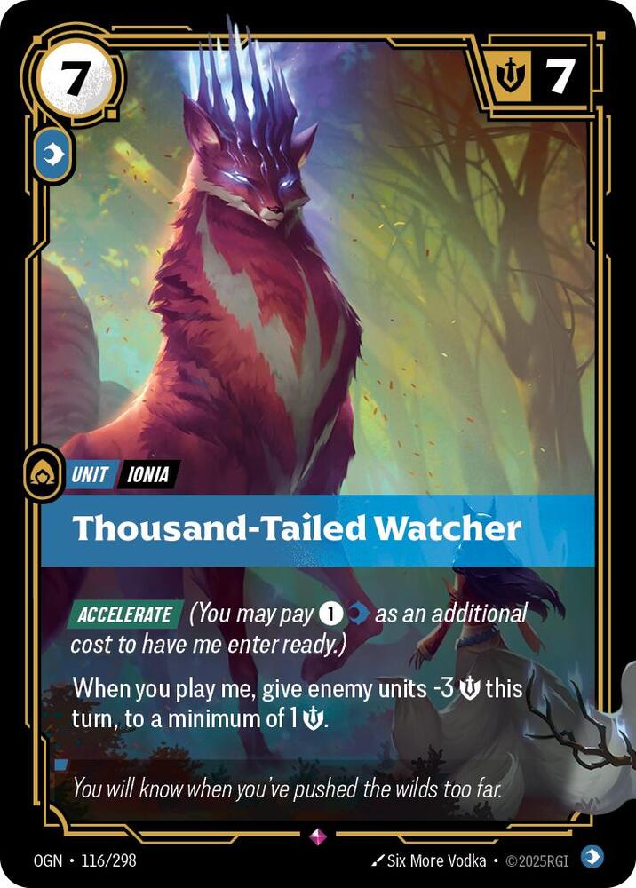 CardboardCrack - Thousand-Tailed Watcher - Origins (OGN)