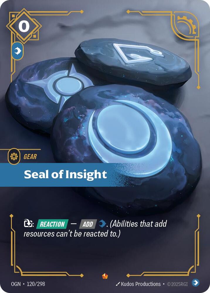 CardboardCrack - Seal of Insight - Origins (OGN)