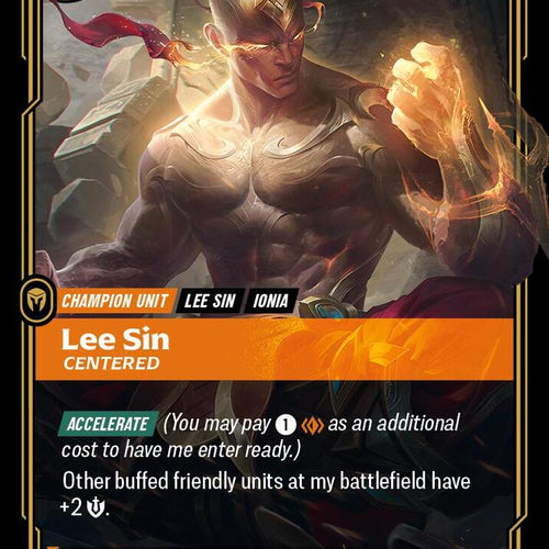 CardboardCrack - Lee Sin - Centered (Alternate Art) - Origins (OGN)