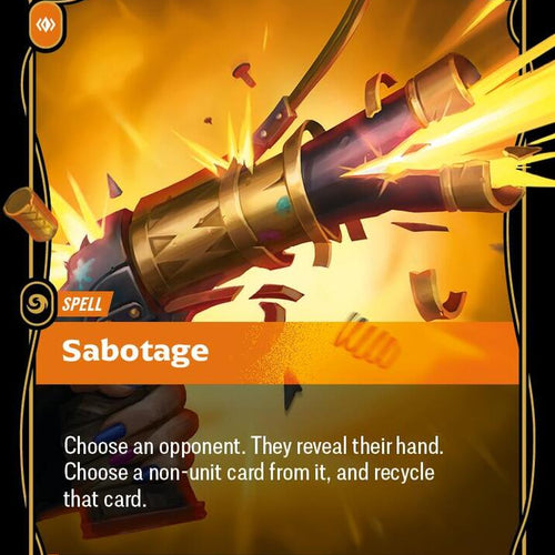 CardboardCrack - Sabotage - Origins (OGN)