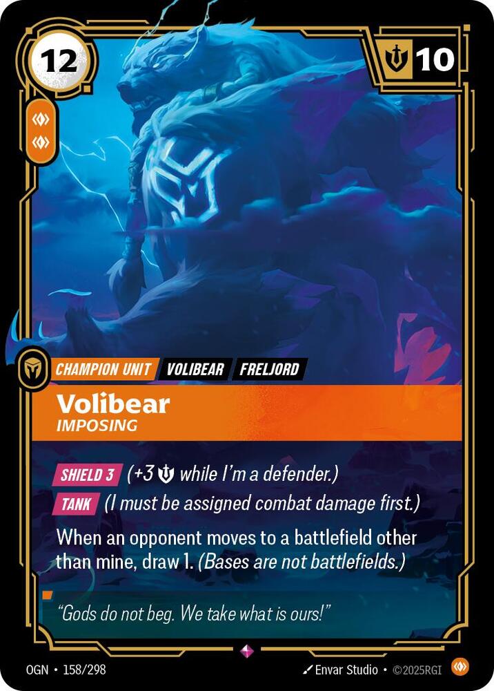 CardboardCrack - Volibear - Imposing - Origins (OGN)