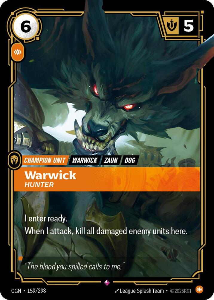 CardboardCrack - Warwick - Hunter - Origins (OGN)