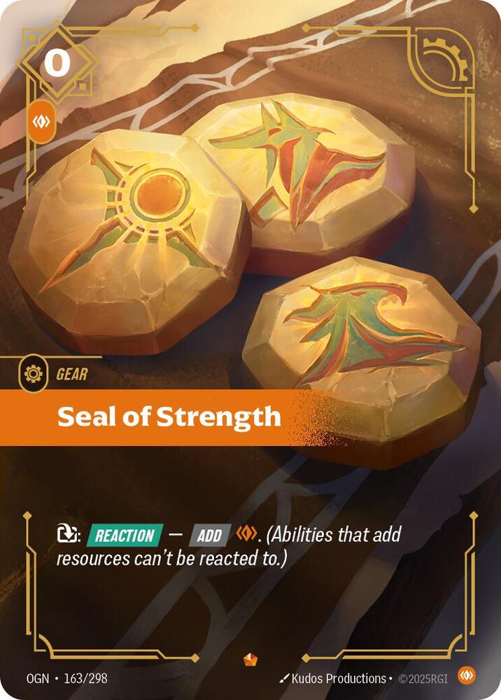 CardboardCrack - Seal of Strength - Origins (OGN)
