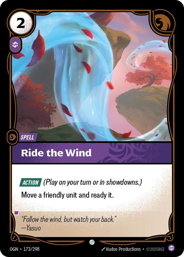 CardboardCrack - Ride The Wind - Origins (OGN) - FOIL