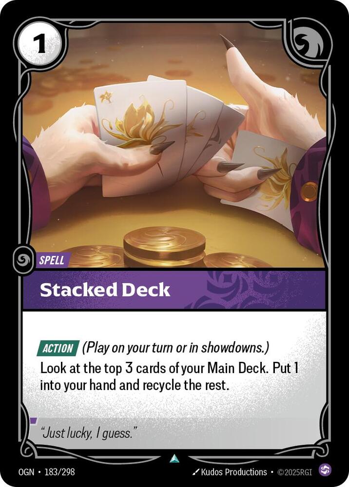 CardboardCrack - Stacked Deck - Origins (OGN)