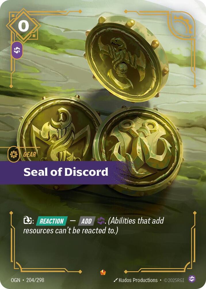 CardboardCrack - Seal of Discord - Origins (OGN)