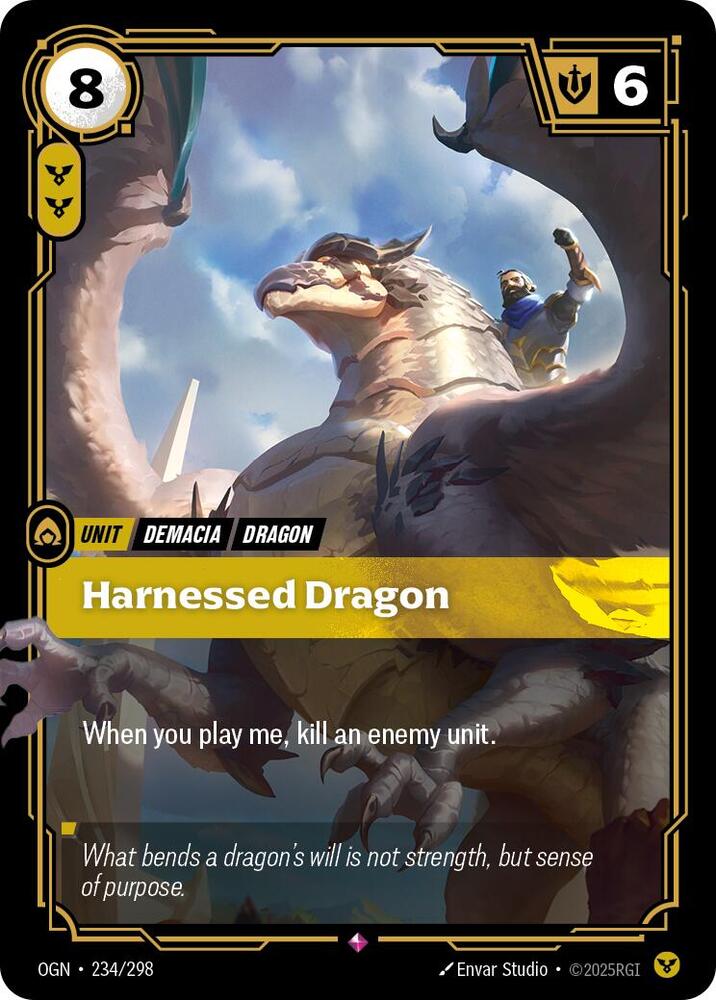 CardboardCrack - Harnessed Dragon - Origins (OGN)