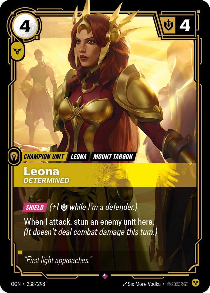 CardboardCrack - Leona - Determined - Origins (OGN)